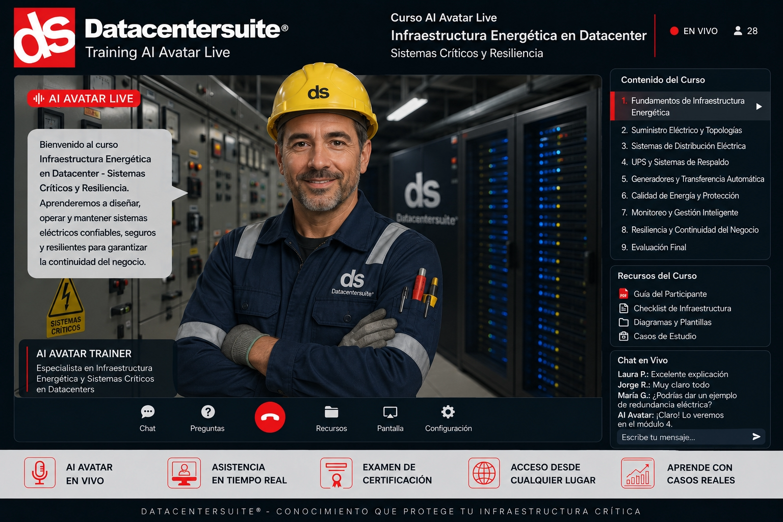 Infraestructura Energética en Datacenter